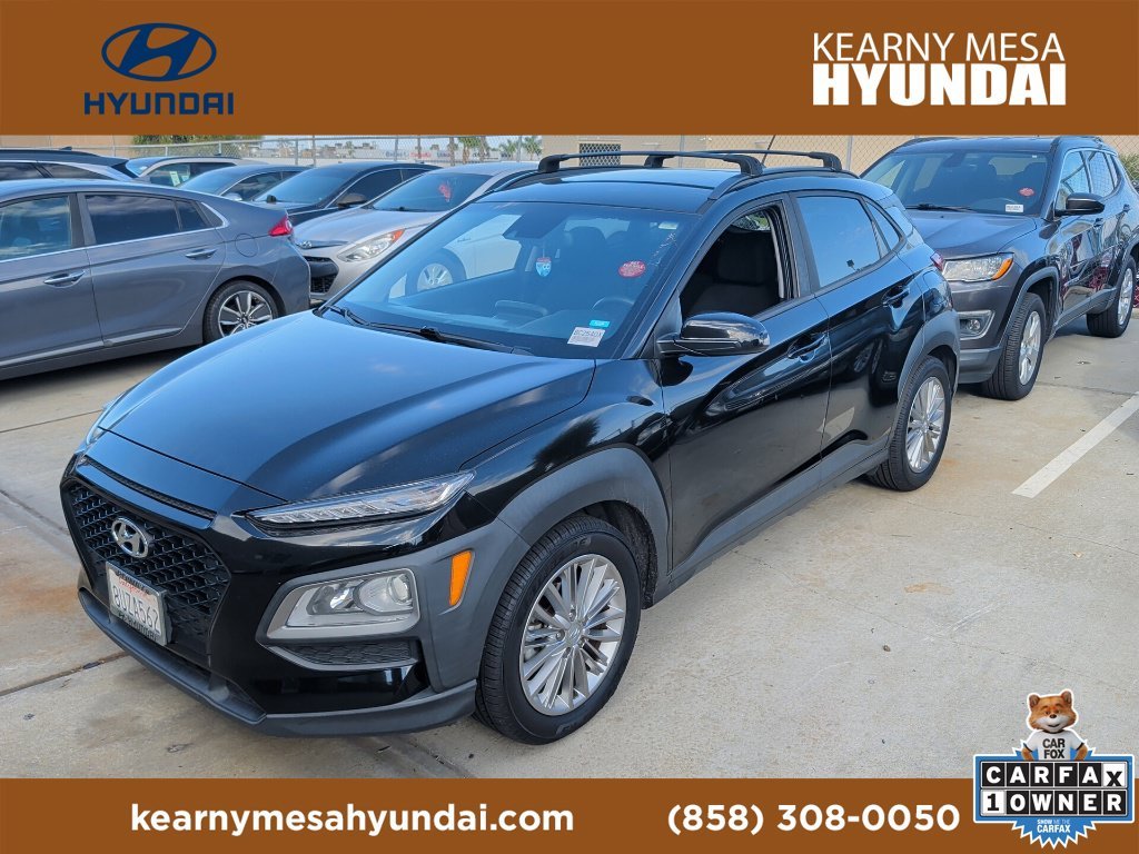 Used 2021 Ultra Black Hyundai SEL image 1