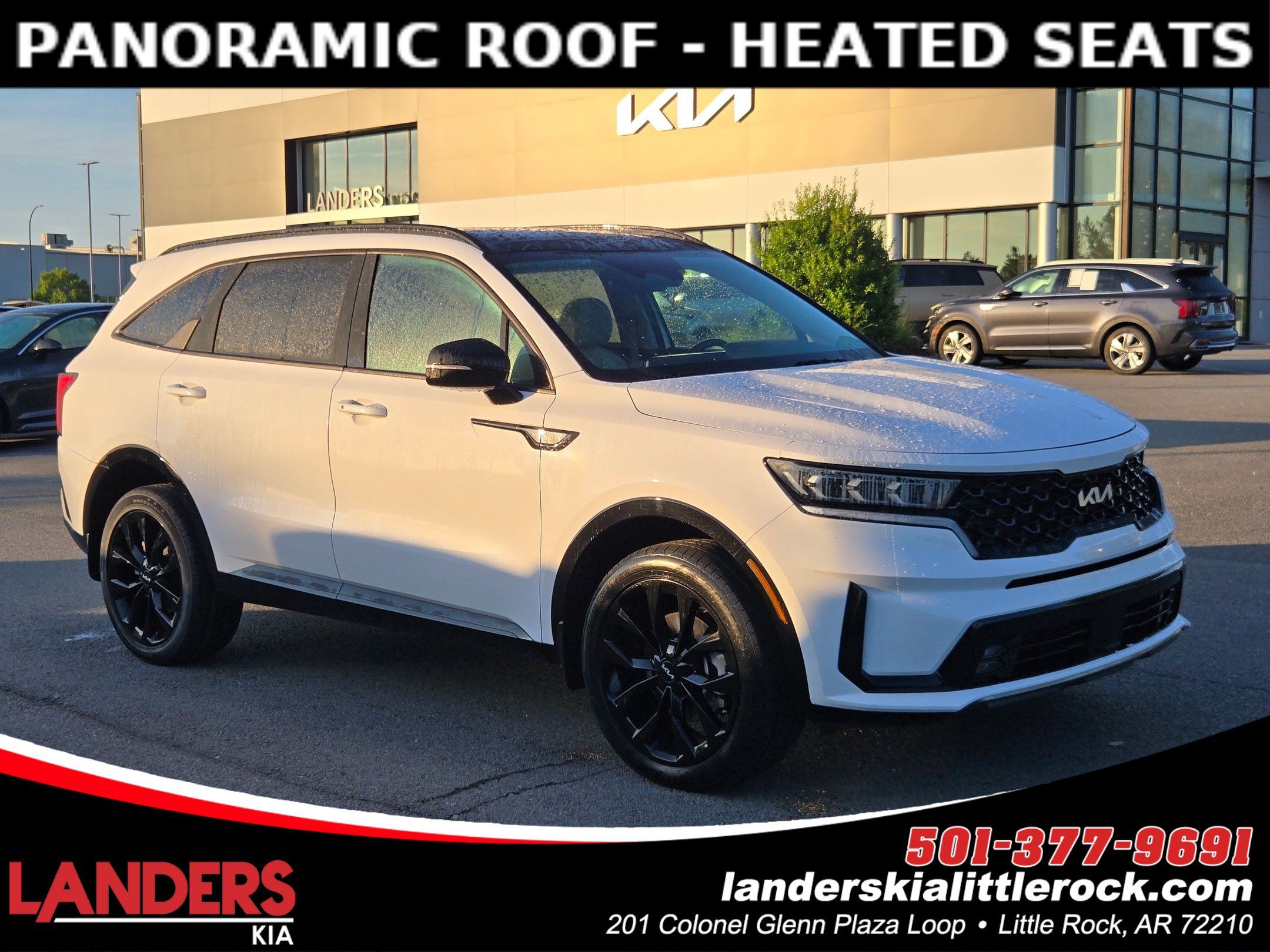 Used 2023 Glacial White Pearl Kia SX image 1