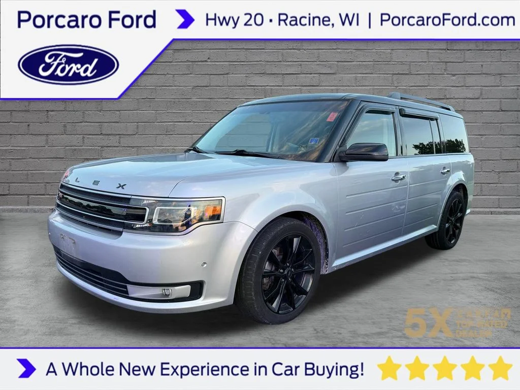 Used 2019 Ingot Silver Metallic Ford Limited image 1