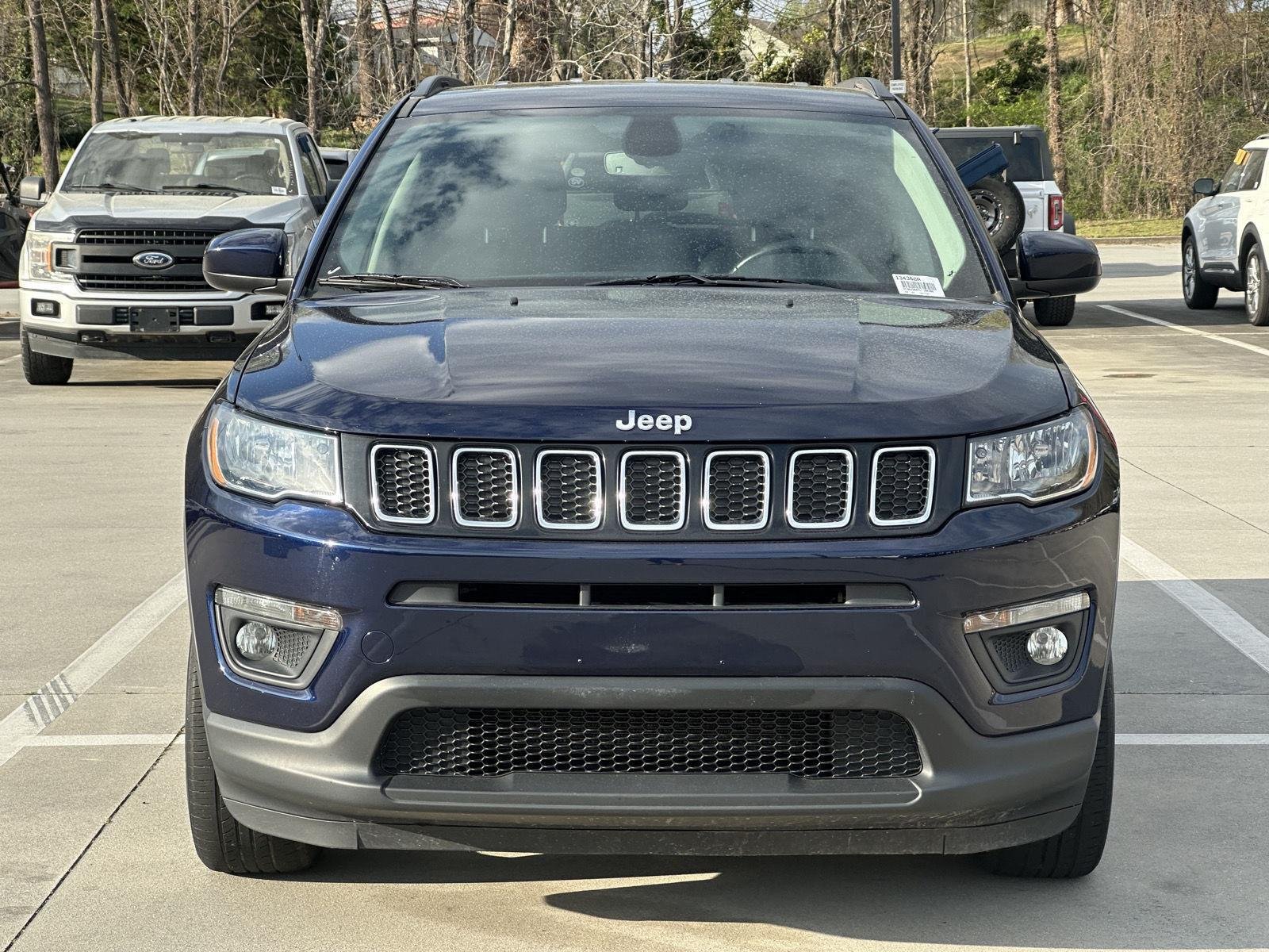 Used 2020 Jeep Compass Latitude with VIN 3C4NJDBB7LT134360 for sale in Clayton, GA