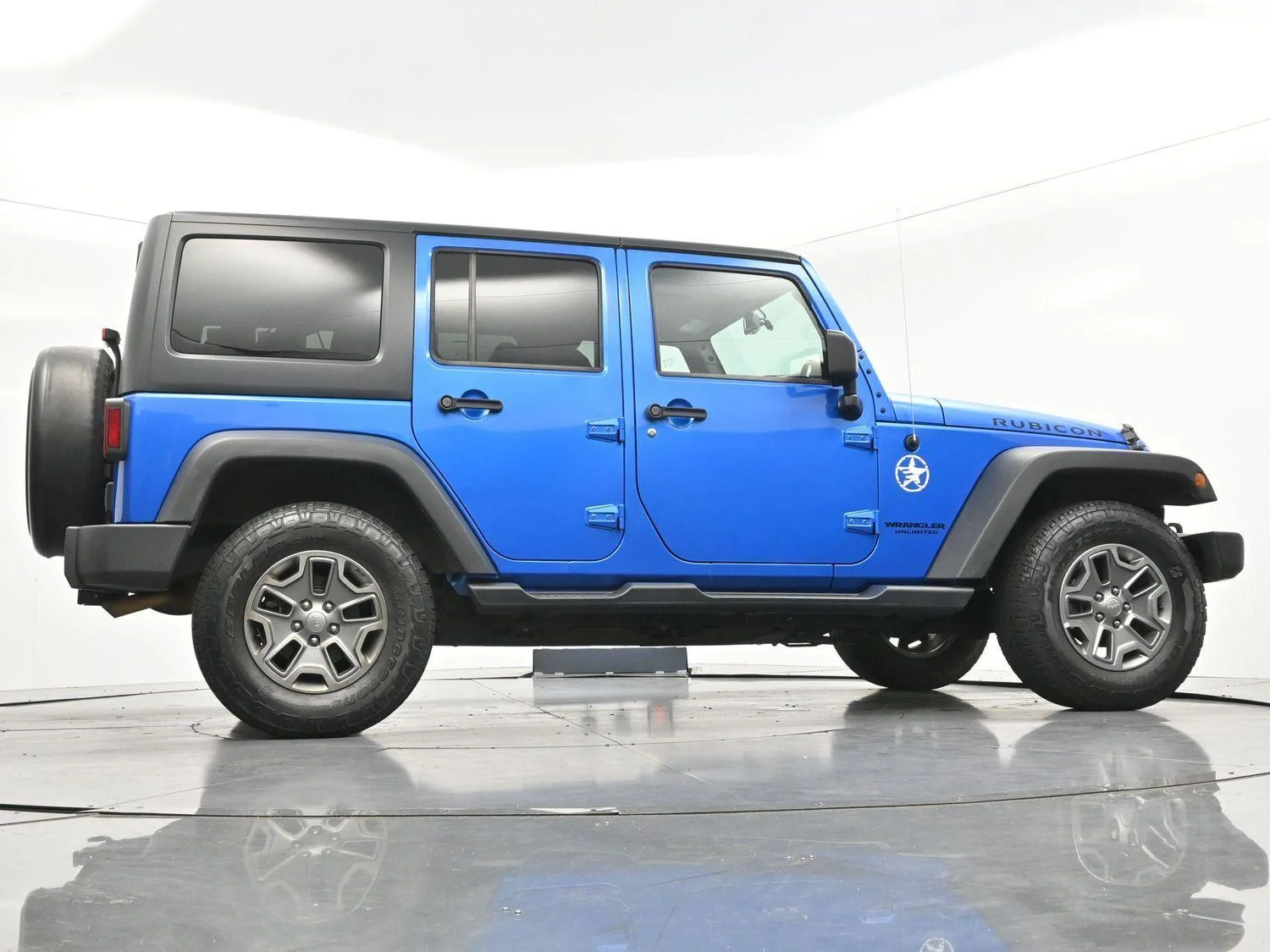 Used 2016 Hydro Blue Pearl Jeep Rubicon image 49