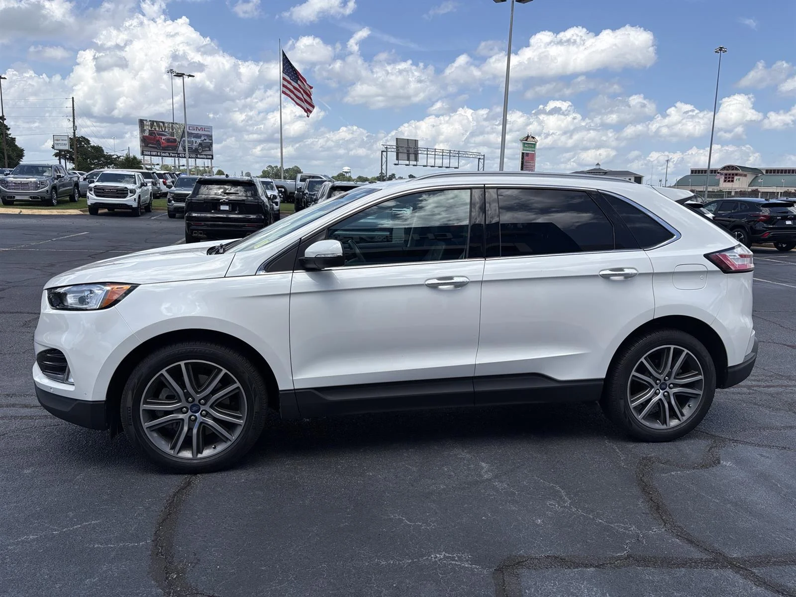 Used 2021 White Ford Titanium image 10