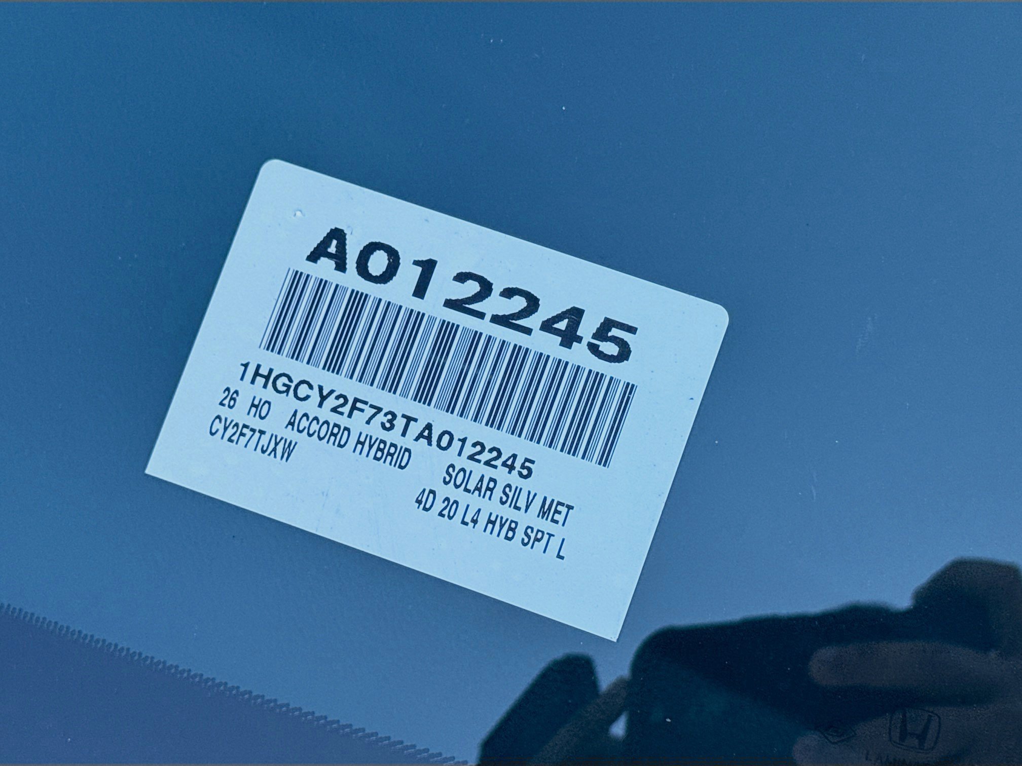 New 2026 Solar Silver Metallic Honda Sport-L image 27