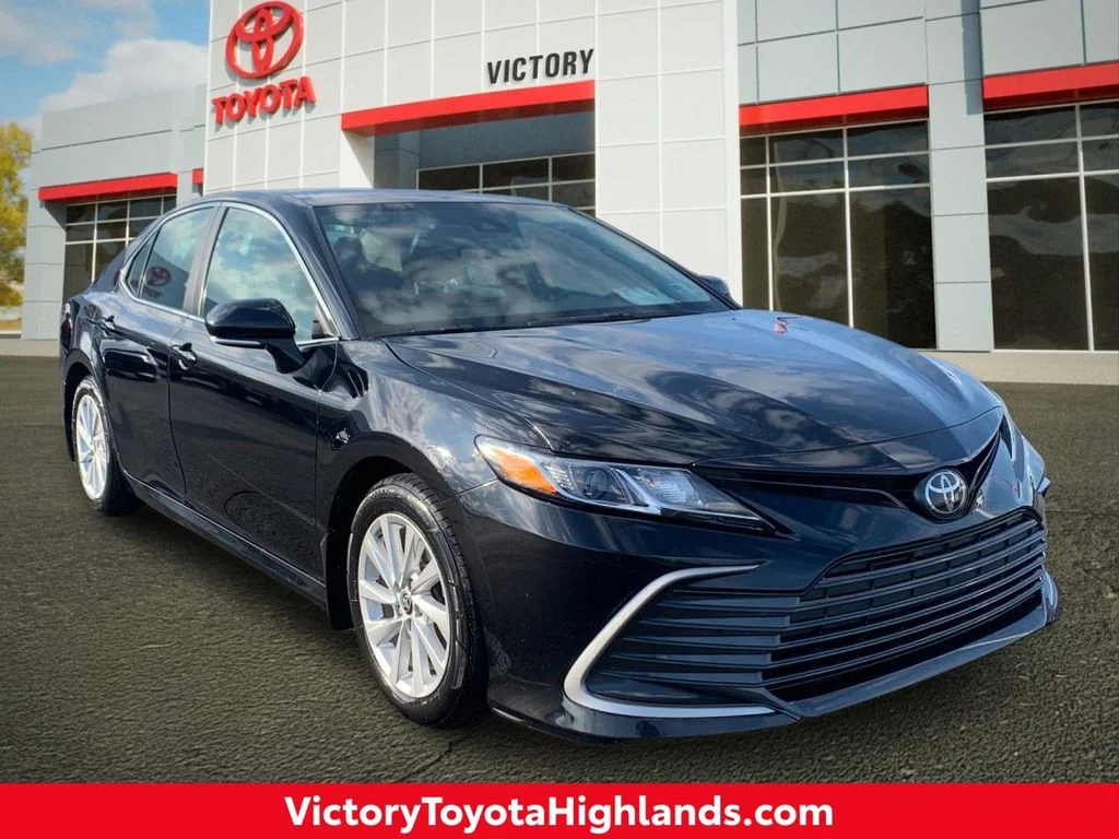 Used 2023 Black Toyota LE image 1