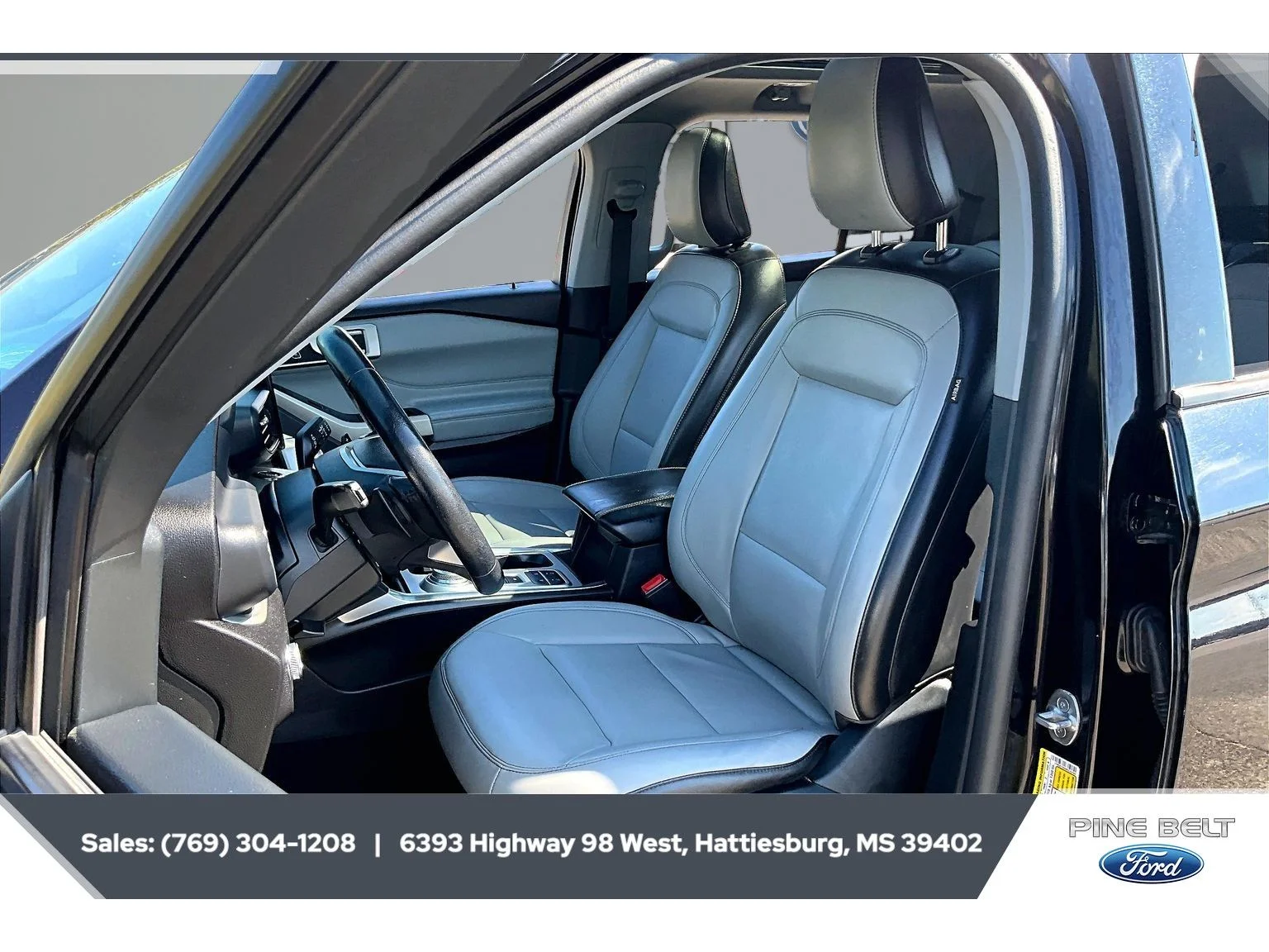 Used 2021 Agate Black Metallic Ford XLT image 18