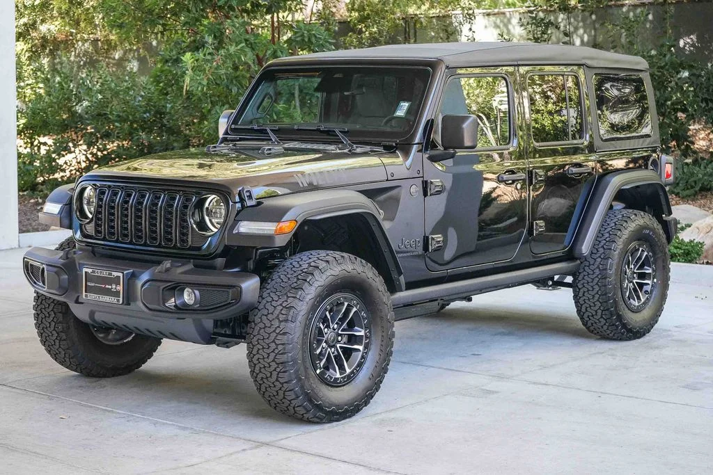 New 2026 Black Clear-Coat Exterior Paint Jeep Willys image 3