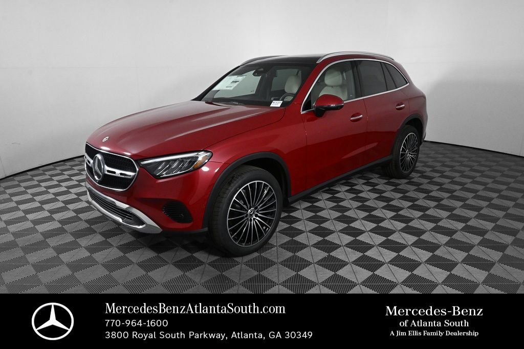 New 2026 MANUFAKTUR Patagonia Red Metallic Mercedes-Benz GLC 300 image 1