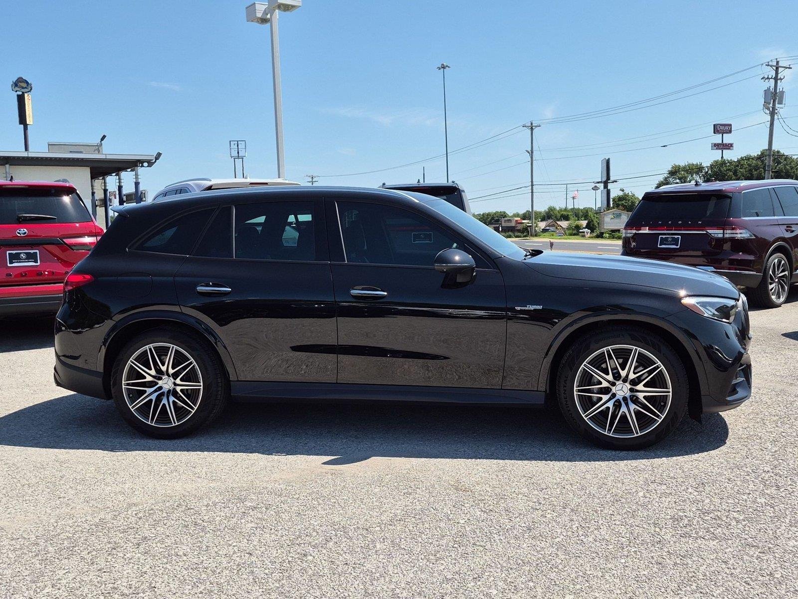 Used 2025 Obsidian Black Metallic Mercedes-Benz AMG® GLC 63 S E Performance image 6