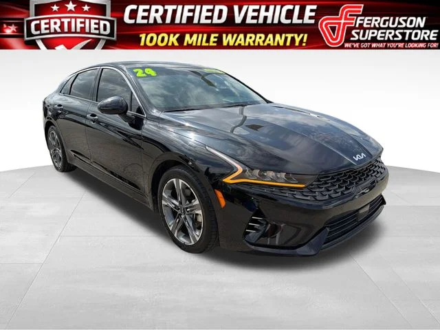 Certified Used 2024 Black Kia EX image 1