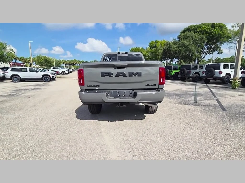 New 2026 Ceramic Gray Clear-Coat Exterior Paint RAM Laramie image 28