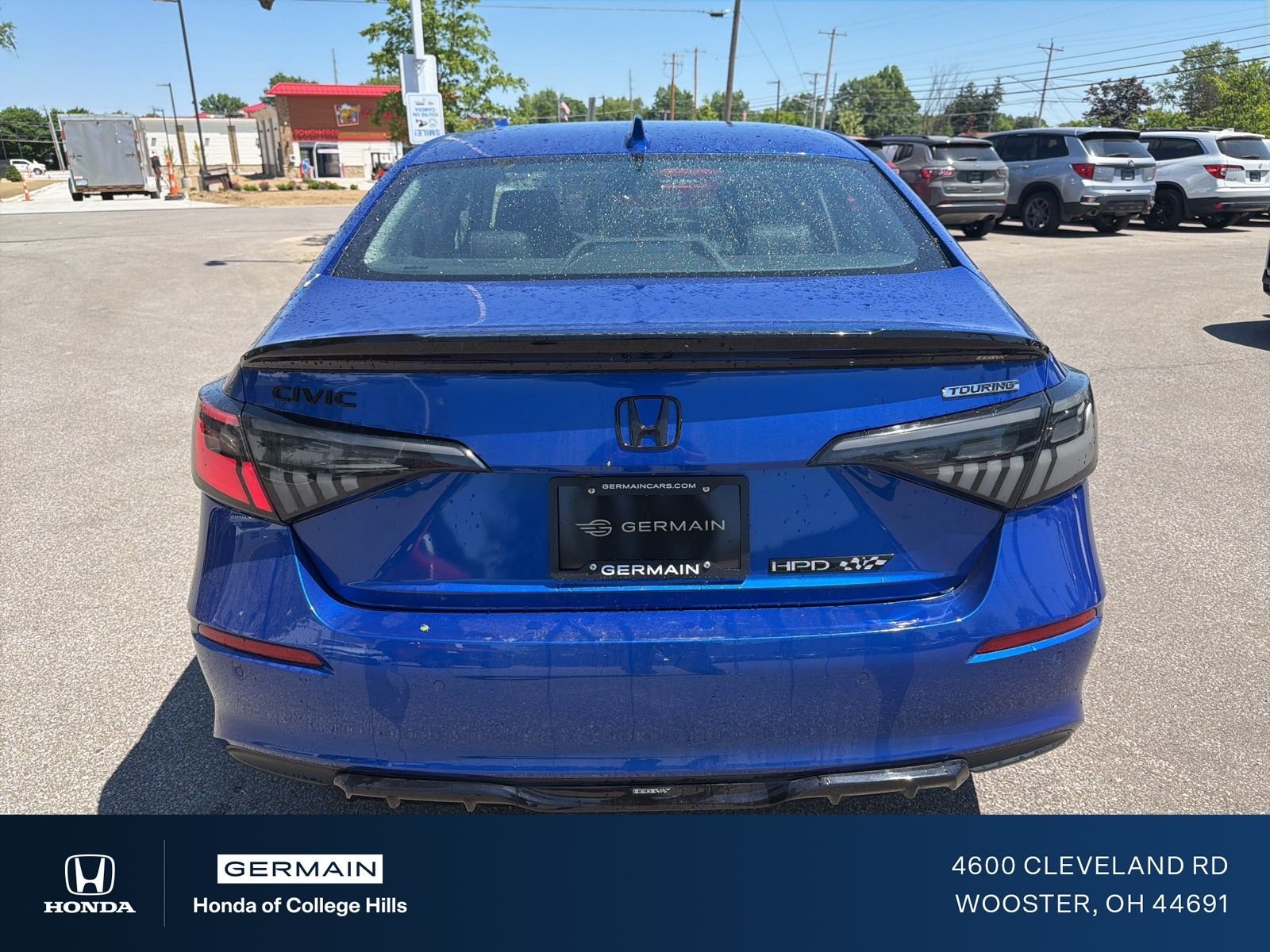 Certified Used 2023 Aegean Blue Metallic Honda 1.5T 4D TOURING image 7