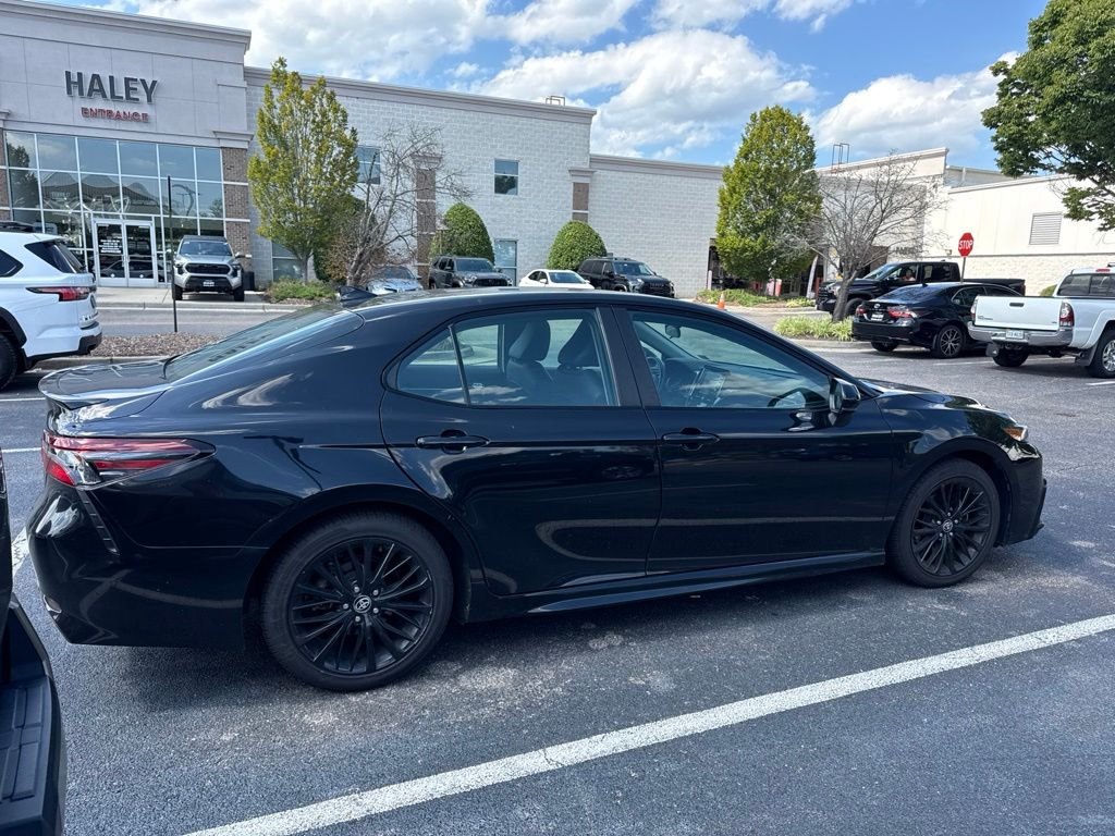 Used 2021 Black Toyota SE Nightshade image 2
