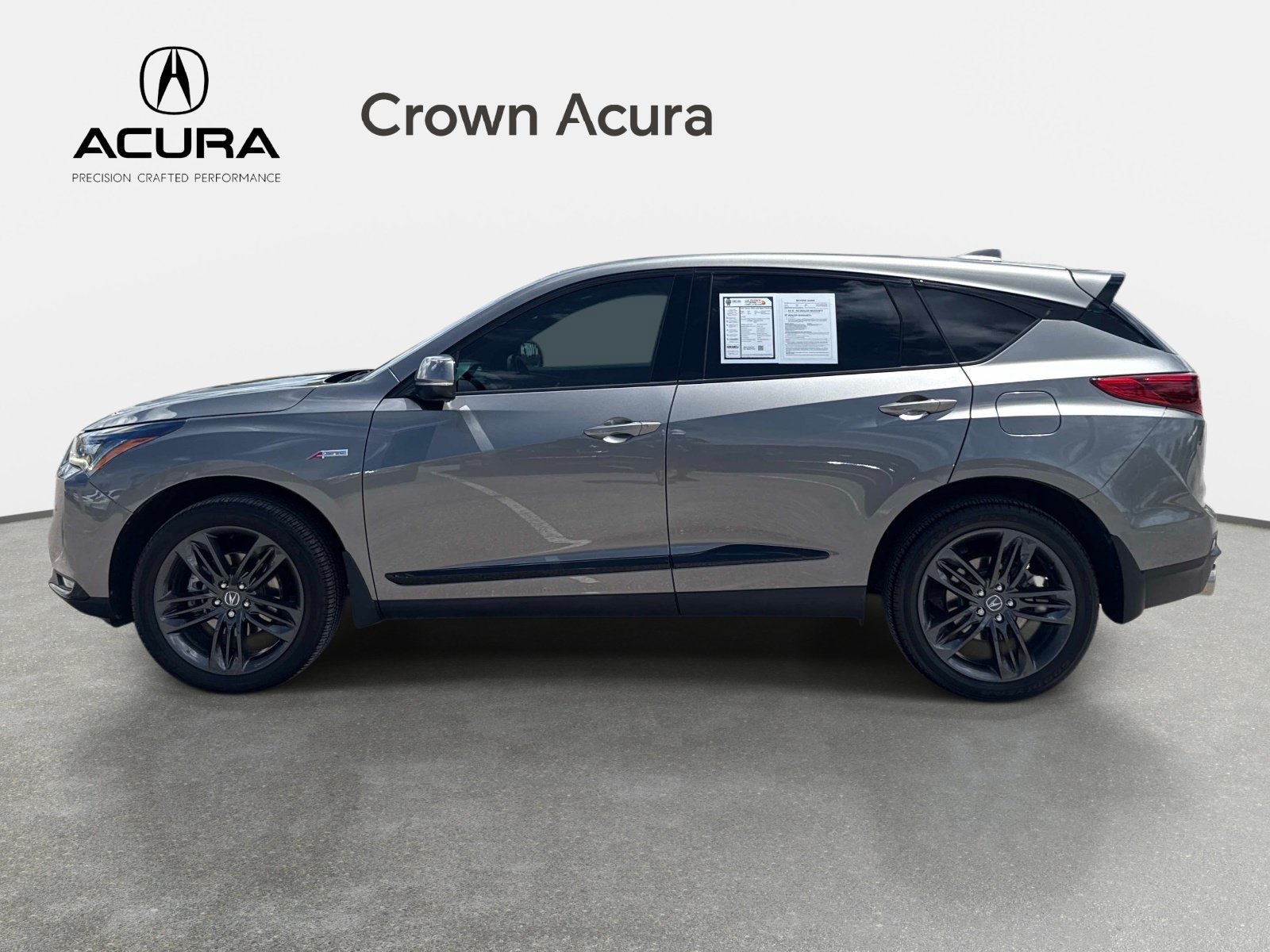 Used 2024 Liquid Carbon Metallic Acura w/A-Spec Package image 2