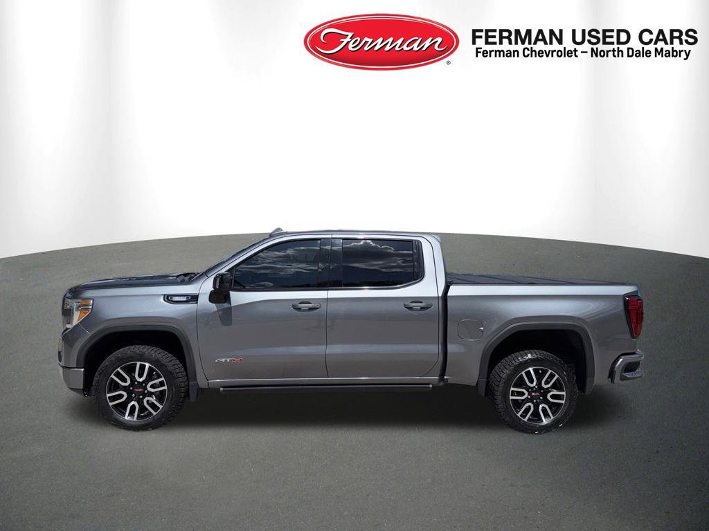 Used 2021 SATIN STEEL METALLIC GMC AT4 image 12
