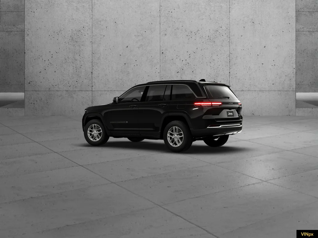 New 2026 Diamond Black Crystal Pearl-Coat Exterior Paint Jeep Laredo image 3