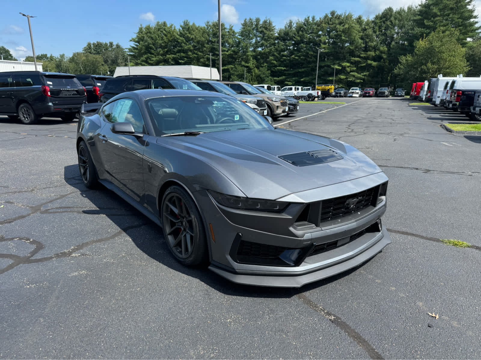 Certified Used 2025 Carbonized Gray Ford Dark Horse image 8