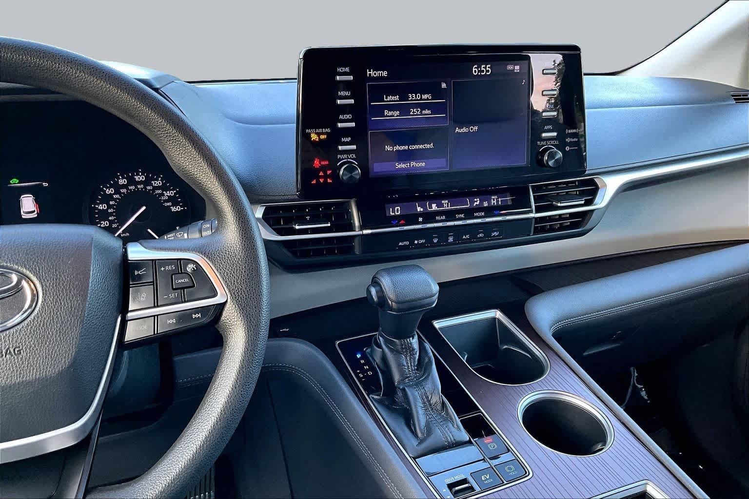 Used 2021 Celestial Silver Metallic Toyota LE image 6