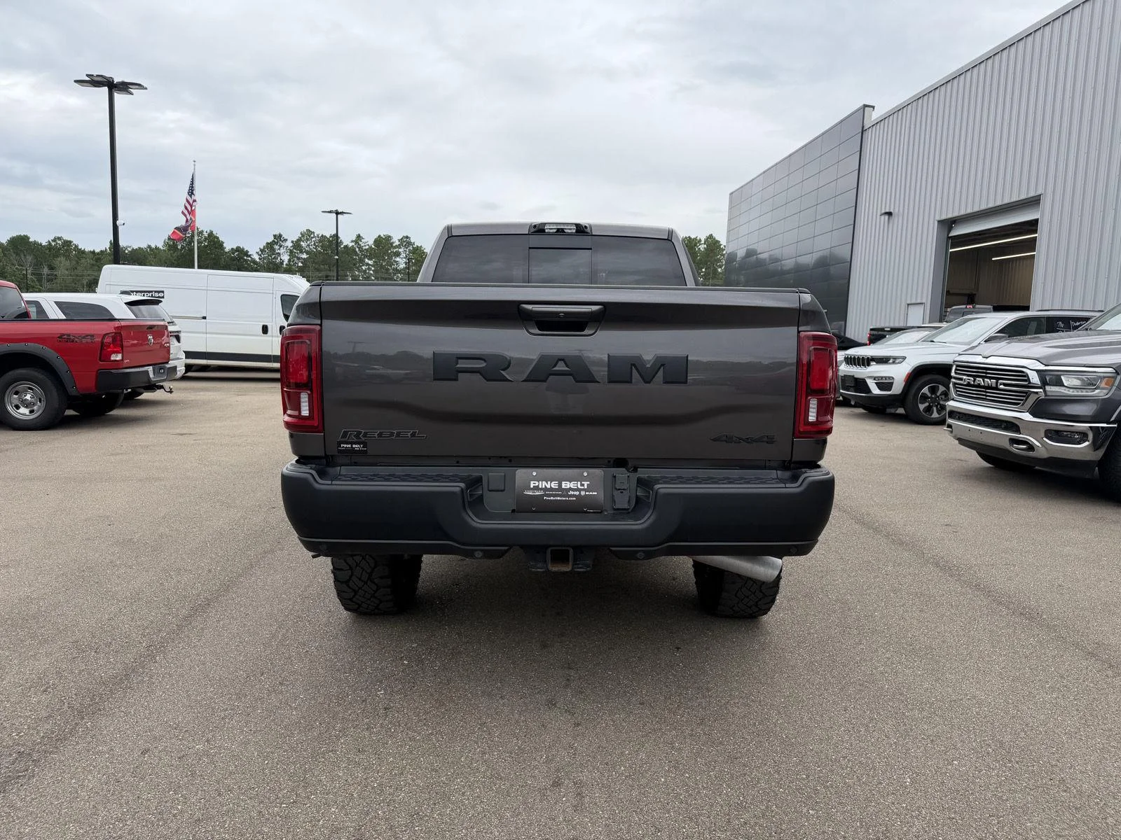 Used 2025 Granite Crystal Metallic Clearcoat Ram Rebel image 5