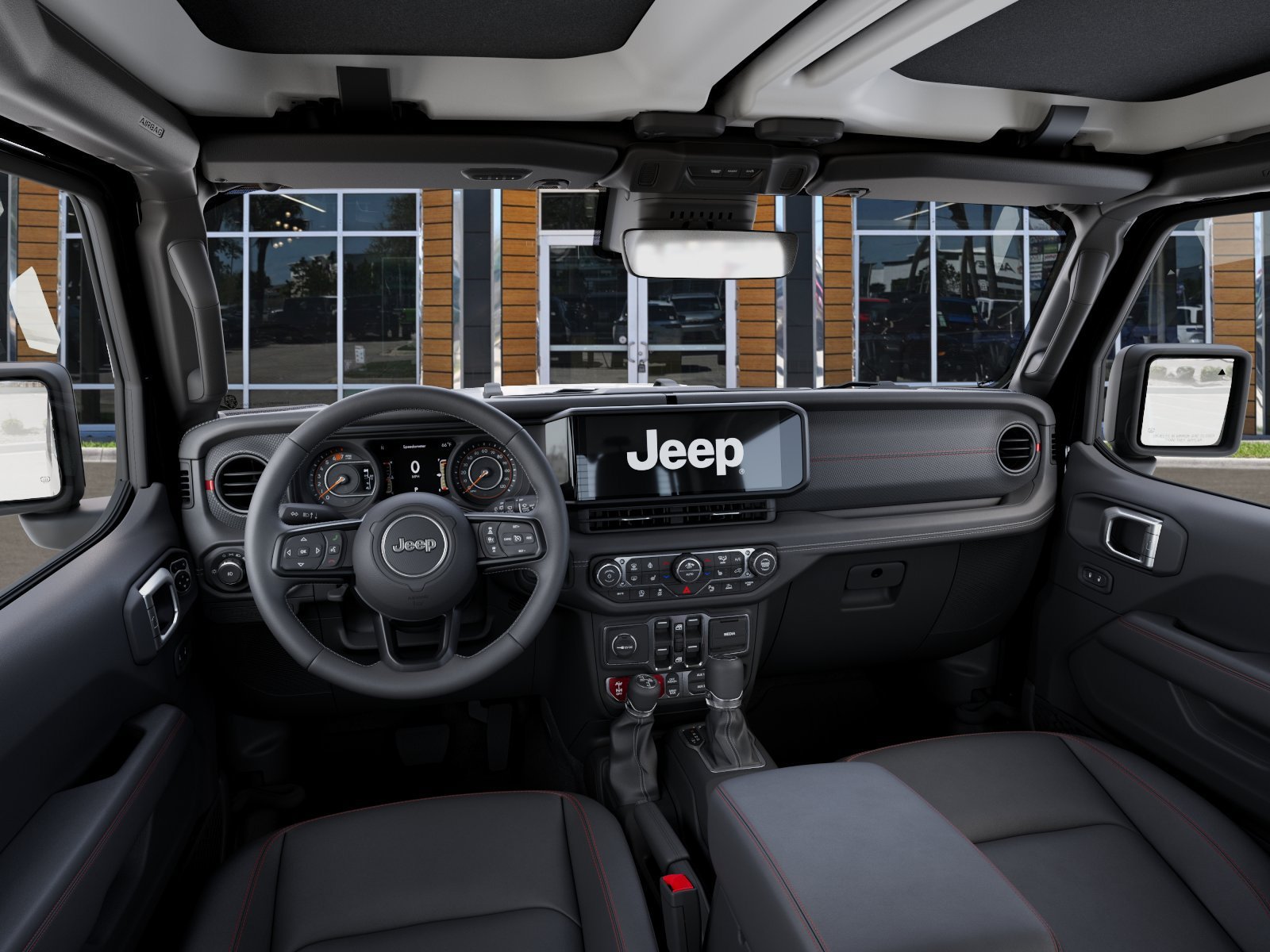 New 2026 Black Clearcoat Jeep Rubicon X image 14