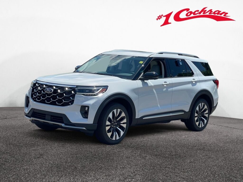 New 2026 Space White Metallic Ford Platinum image 3