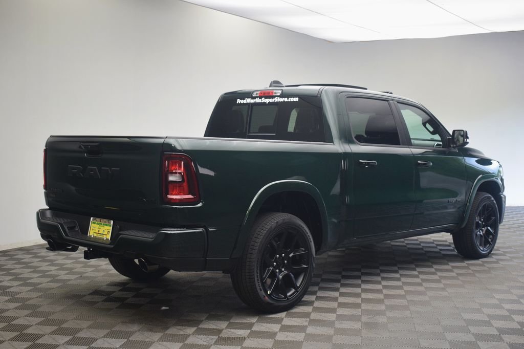 New 2026 Serrano-Green Metallic Exterior Paint RAM Laramie image 5