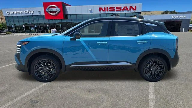 New 2026 Arctic Ice Blue Metallic / Super Black Two-tone Nissan SR image 6