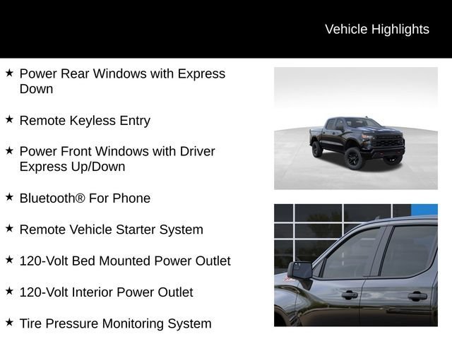 New 2026 Black Chevrolet Custom Trail Boss image 15