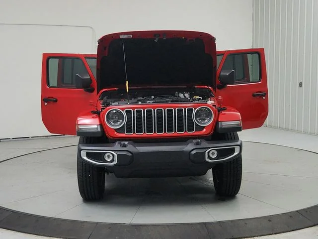 New 2026 Firecracker Red Clear-Coat Exterior Paint Jeep Sahara image 11