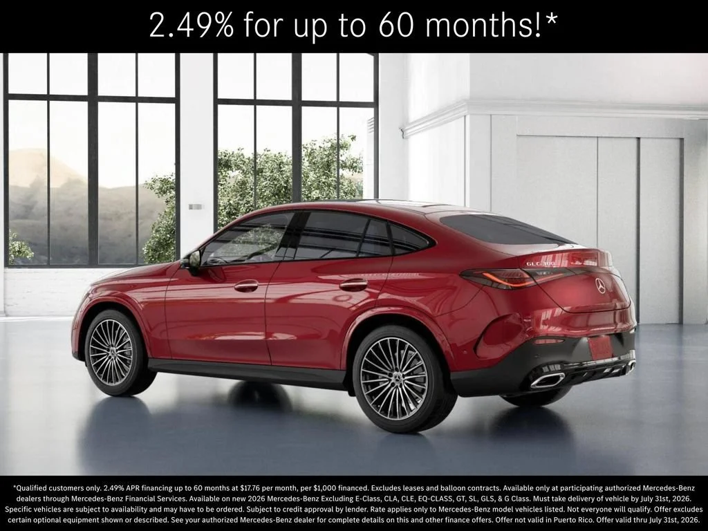 New 2026 MANUFAKTUR Patagonia Red Metallic Mercedes-Benz GLC 300 image 72