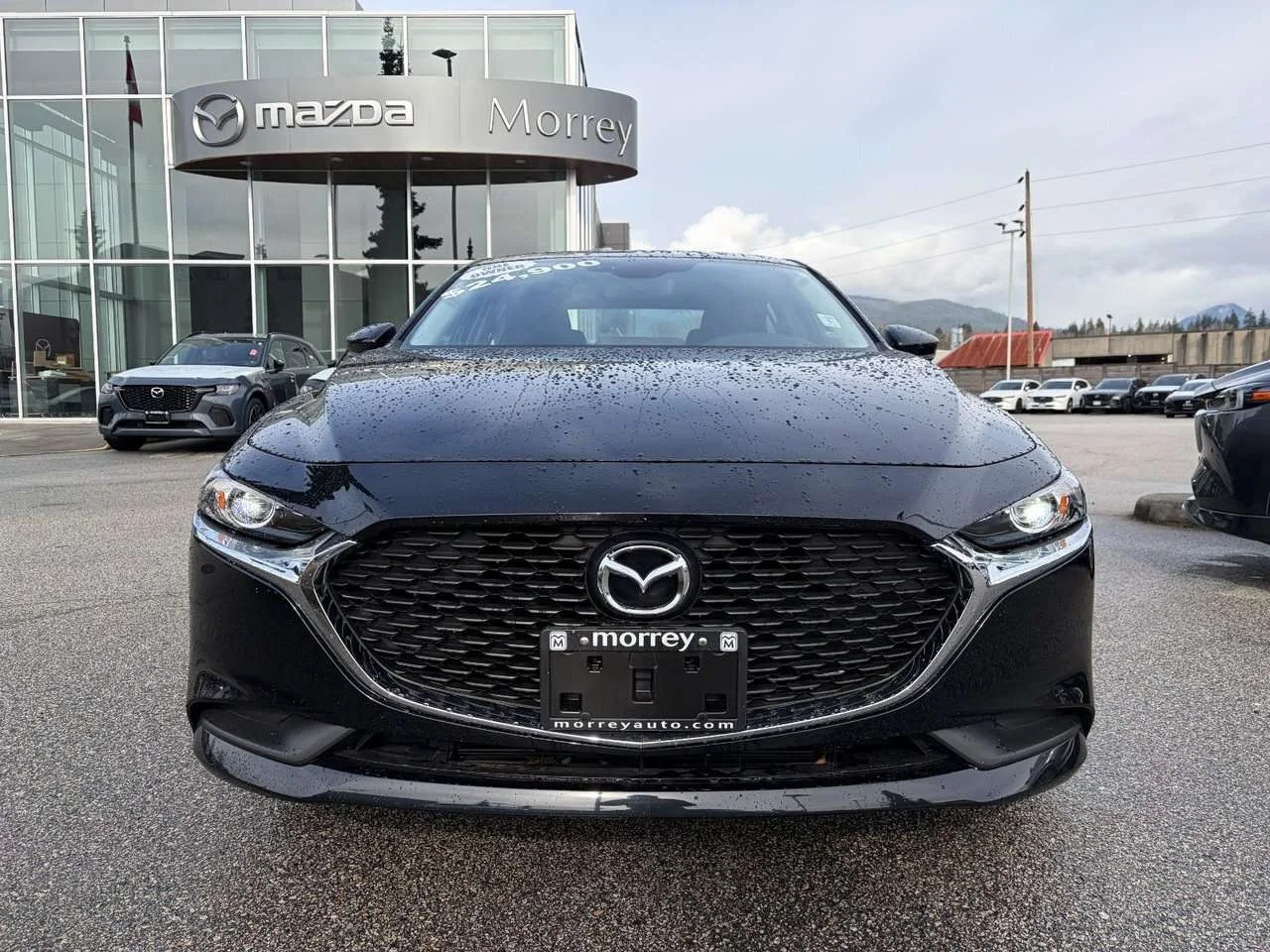 Used 2024 Jet Black Mica Mazda GX image 2