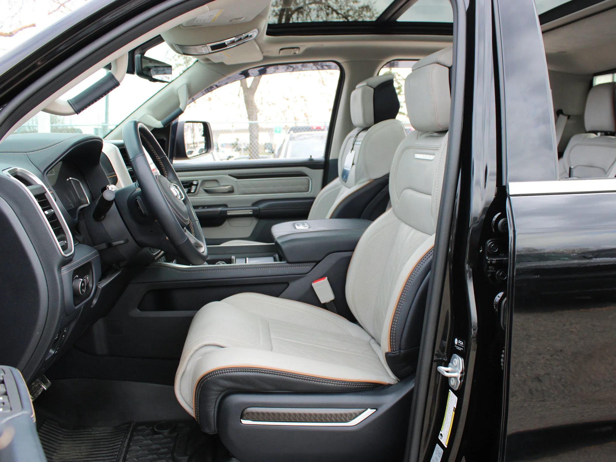 Certified Used 2025 Black RAM Tungsten * 540 HP | RamBox | Heated/Vented Massage Seats | Apple CarPlay | Head-Up Display | 3M PPF image 3