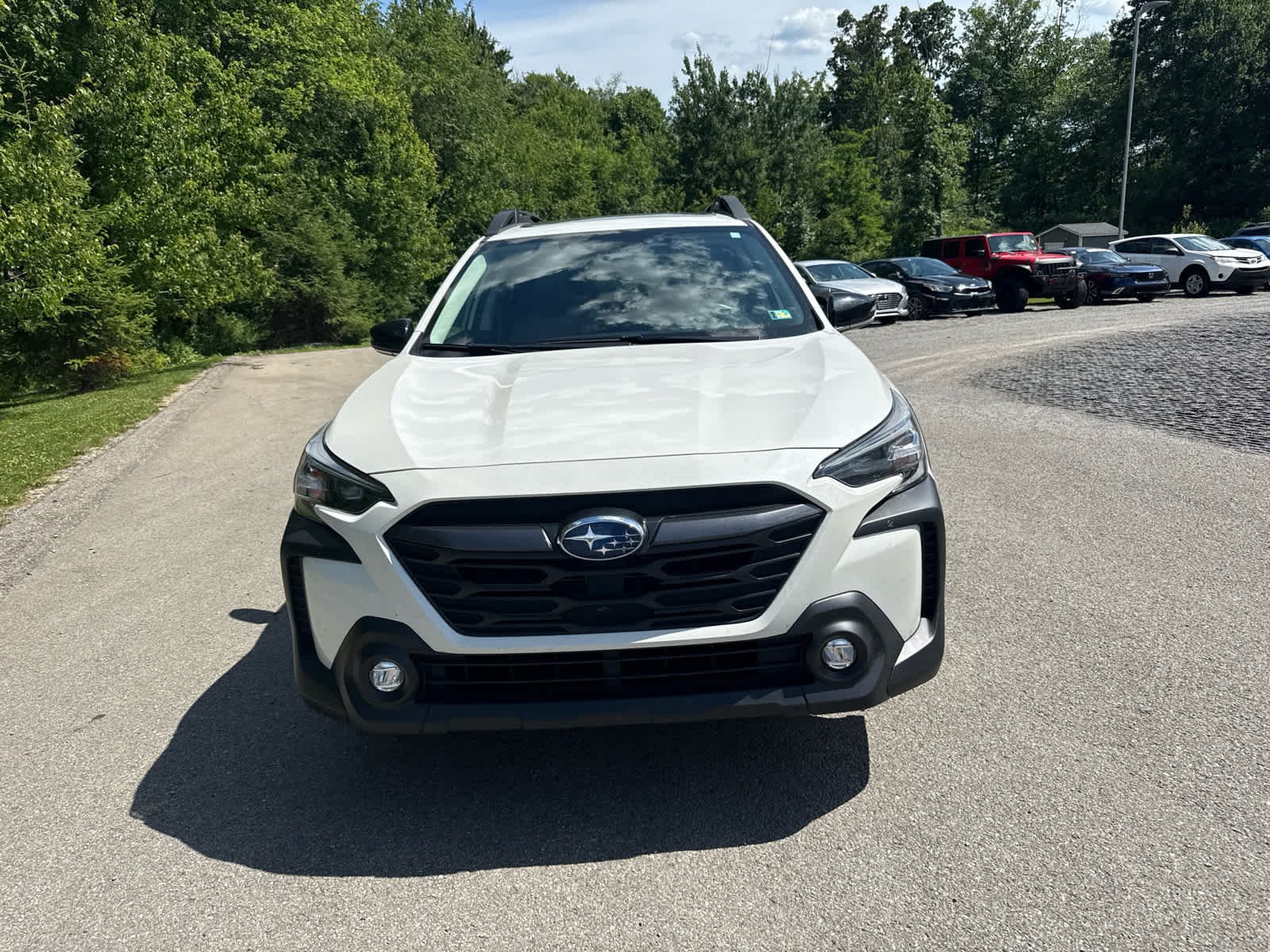 Certified Used 2024 Crystal White Pearl Subaru Premium image 2