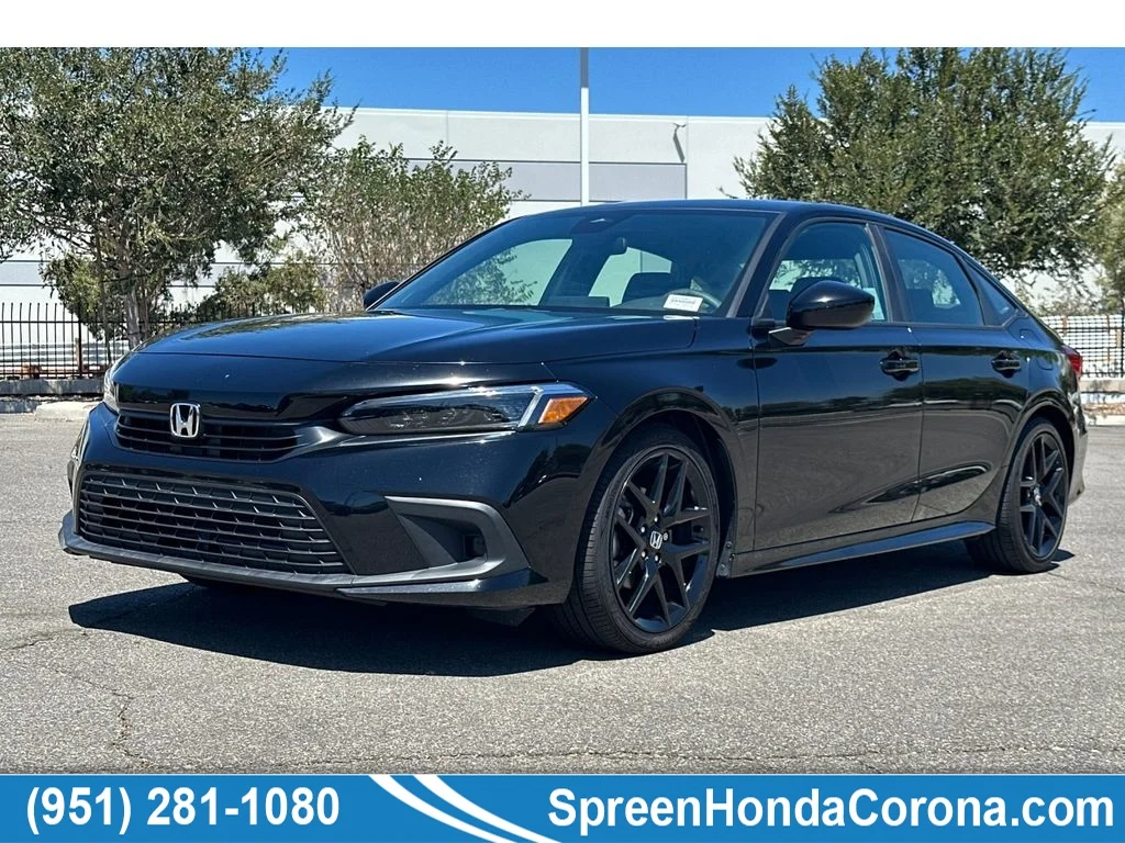 Used 2024 Crystal Black Pearl Honda Sport image 1