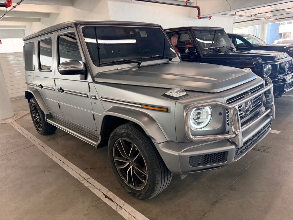 Certified Used 2023 Gray Mercedes-Benz G 550 image 1
