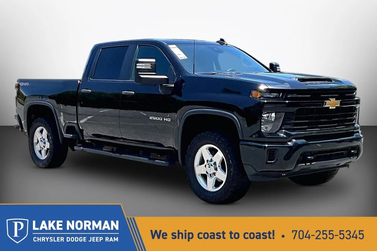 Certified Used 2024 Black Chevrolet Custom image 1