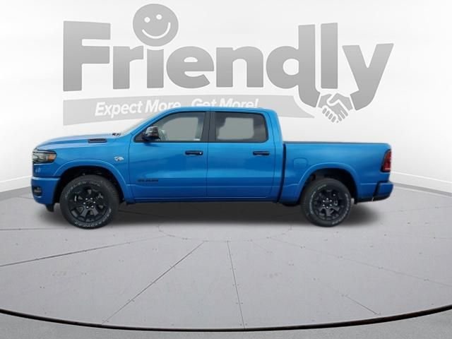 New 2026 Hydro Blue Pearl-Coat Exterior Paint RAM Big Horn/Lone Star image 2