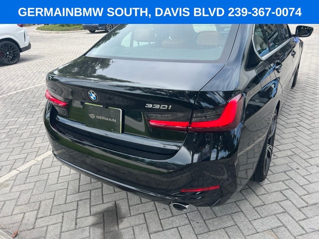 Used 2024 Black Sapphire Metallic BMW 330i xDrive image 8
