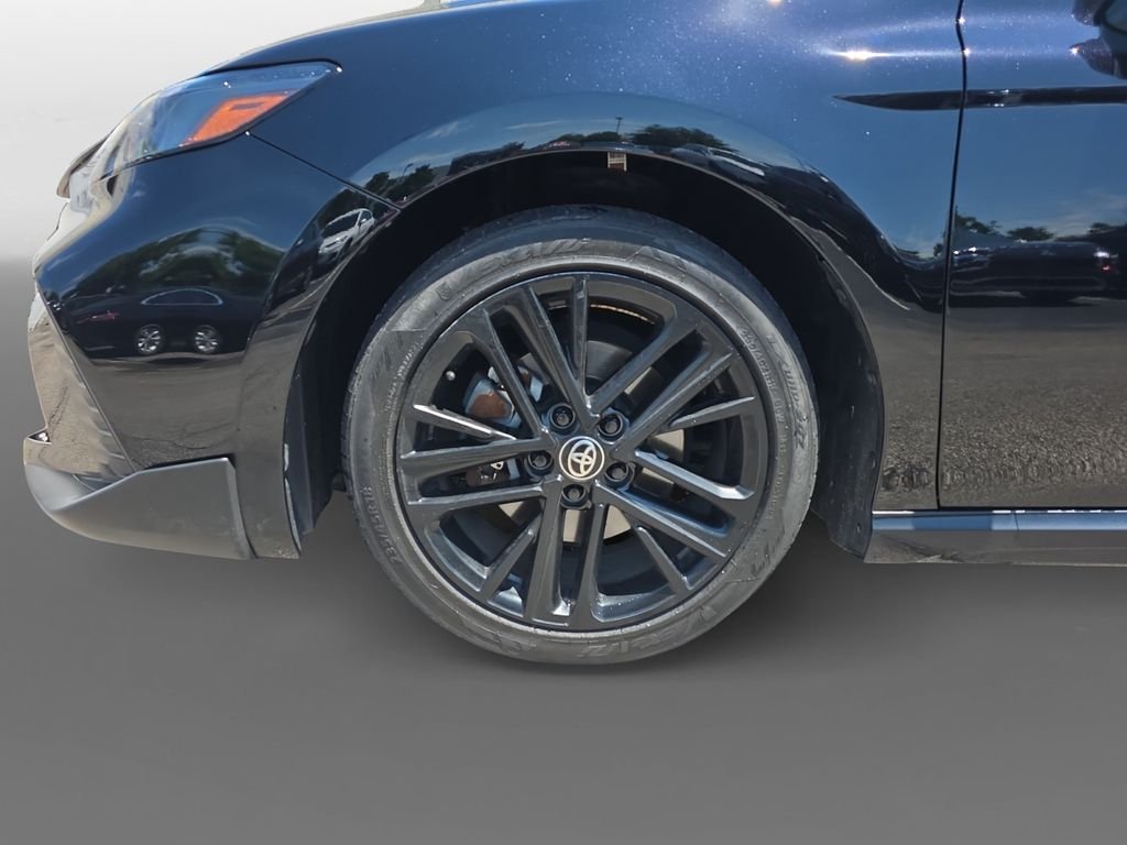 Used 2025 Midnight Black Metallic Toyota SE image 13