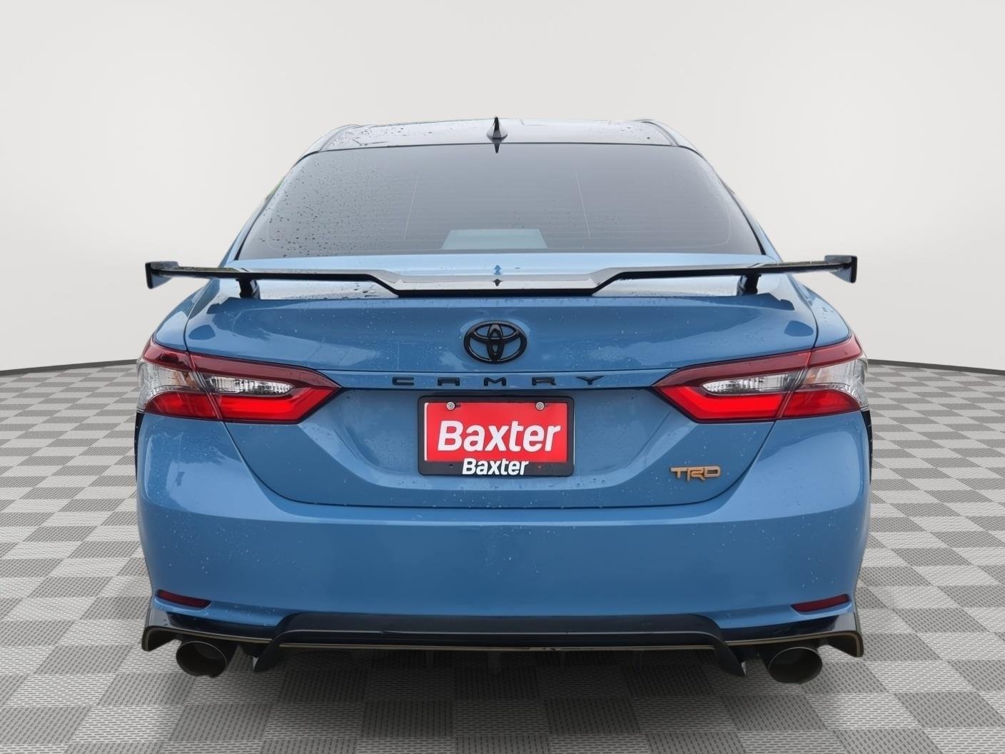 Used 2022 Calvary Blue w/Midnight Black Metallic Roof Toyota TRD image 8