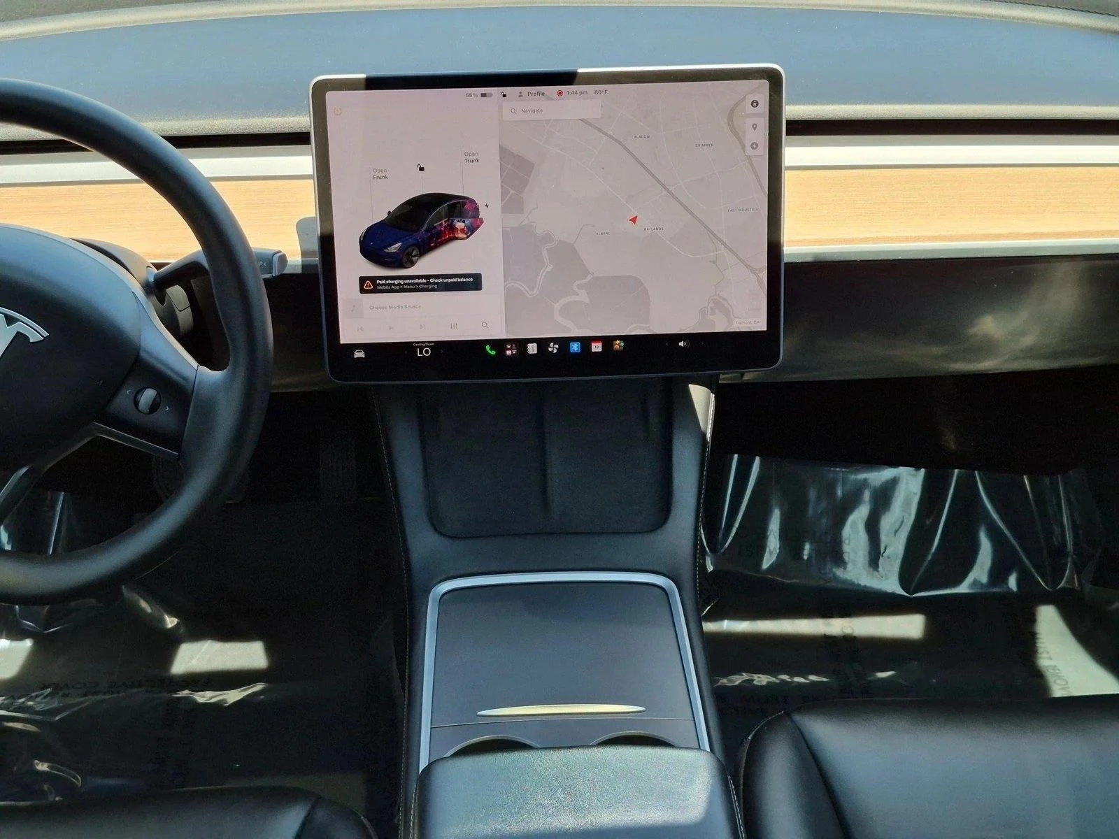 Used 2021 Blue Tesla Standard Range Plus image 12