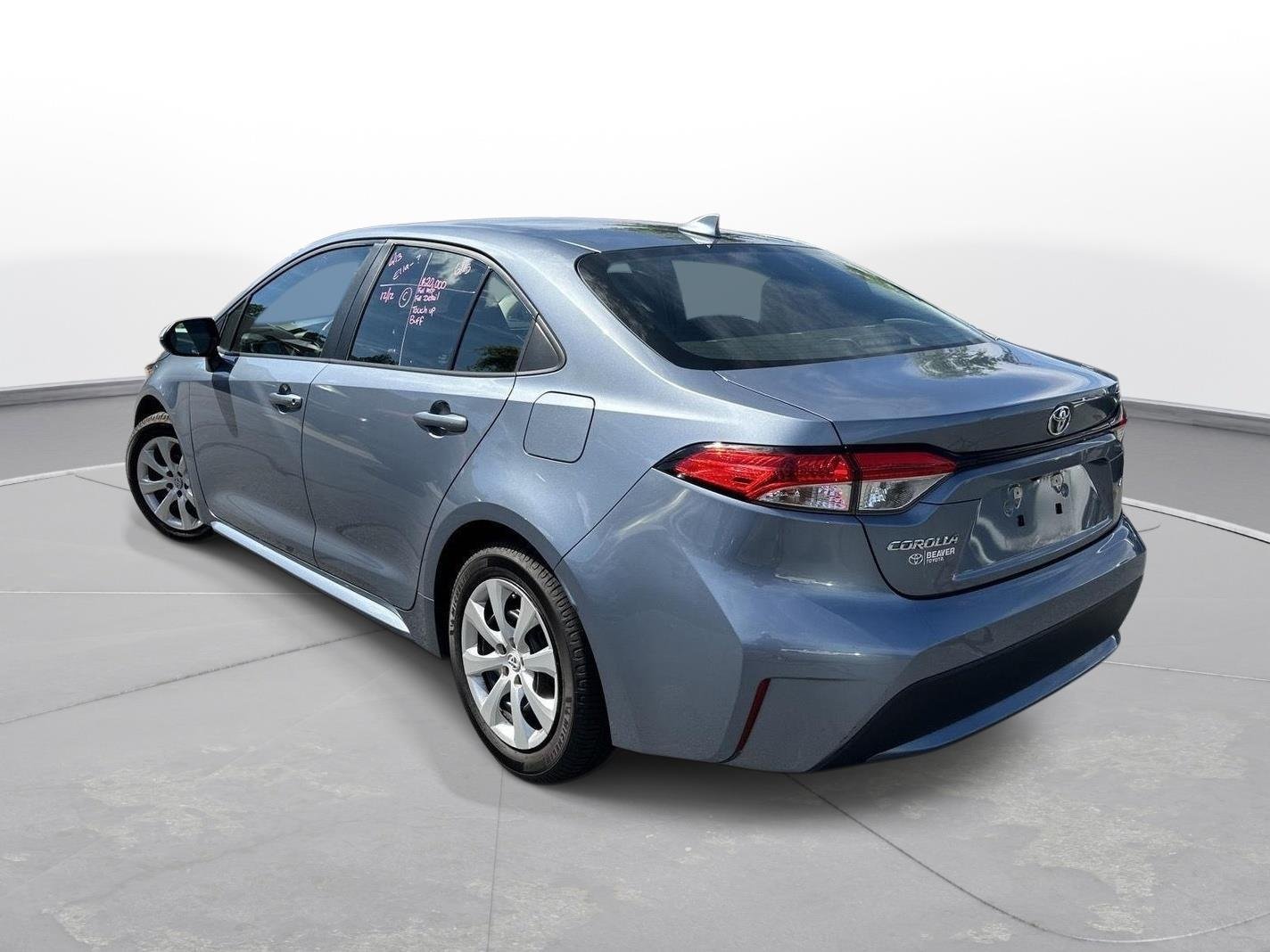Used 2020 Celestite Gray Metallic Toyota LE image 8