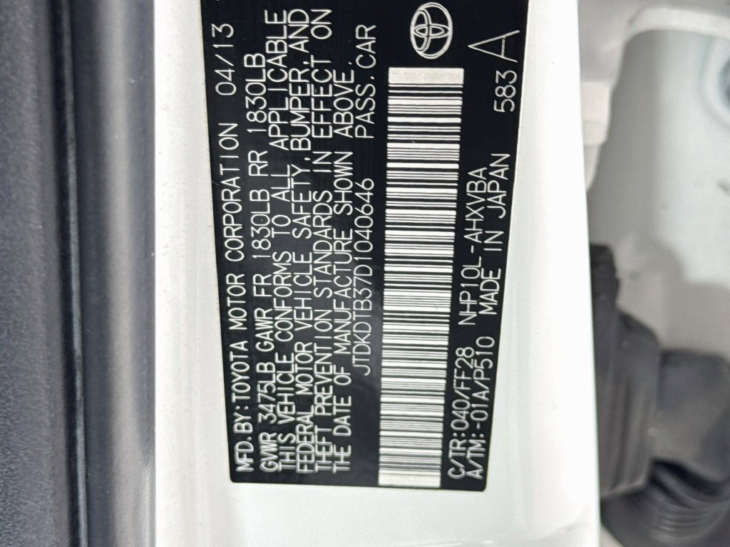 Used 2013 Super White Toyota Two image 36