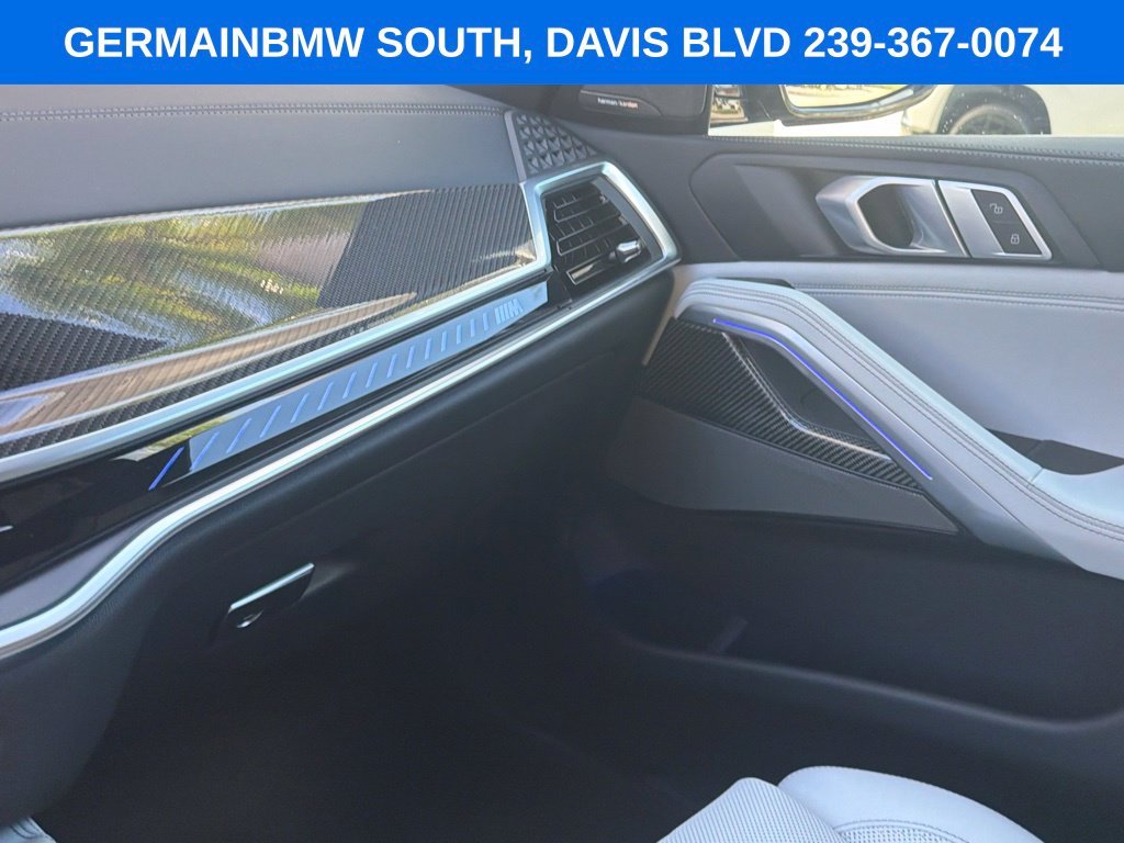 Certified Used 2024 Tanzanite Blue II Metallic BMW M60i image 13