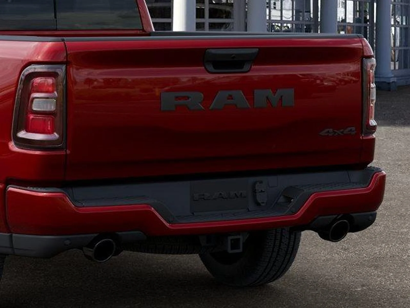 New 2026 Molten Red Pearlcoat RAM Express Quad Cab 4x4 6
