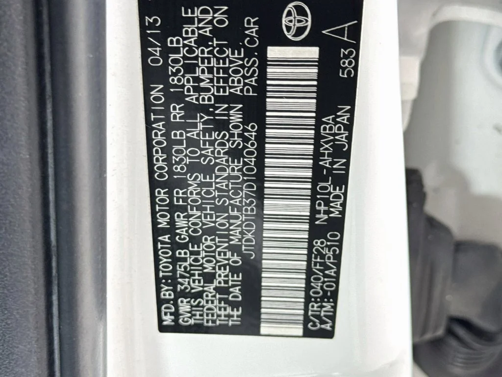 Used 2013 Super White Toyota Two image 36