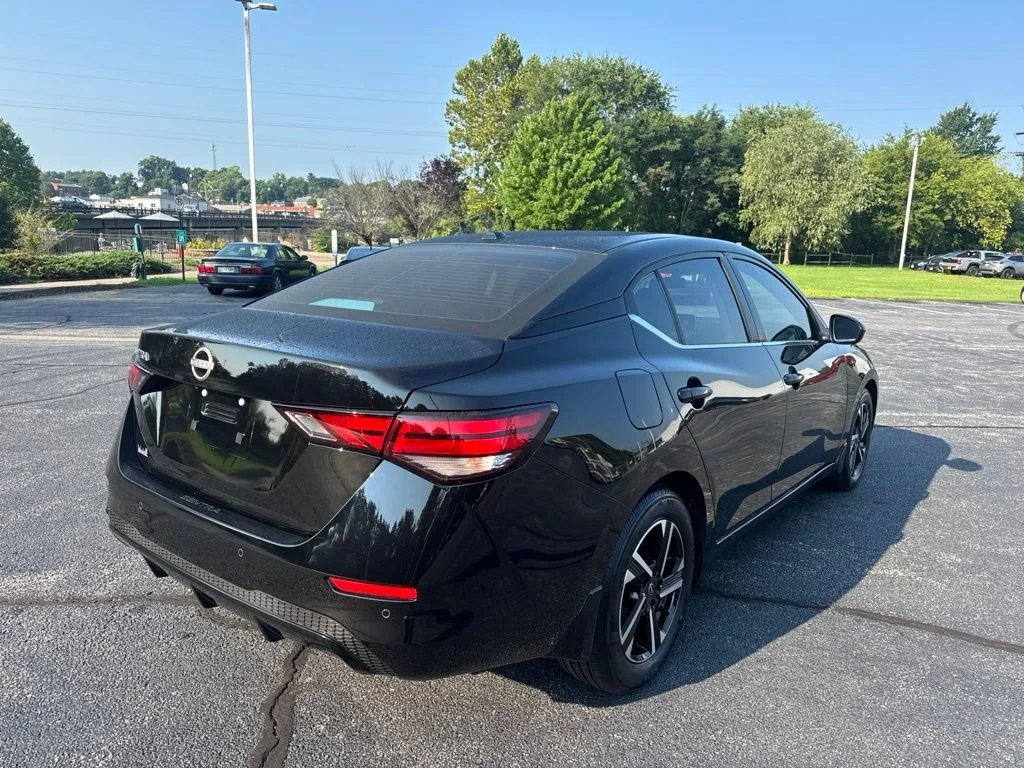 Used 2025 Super Black Nissan SV image 8