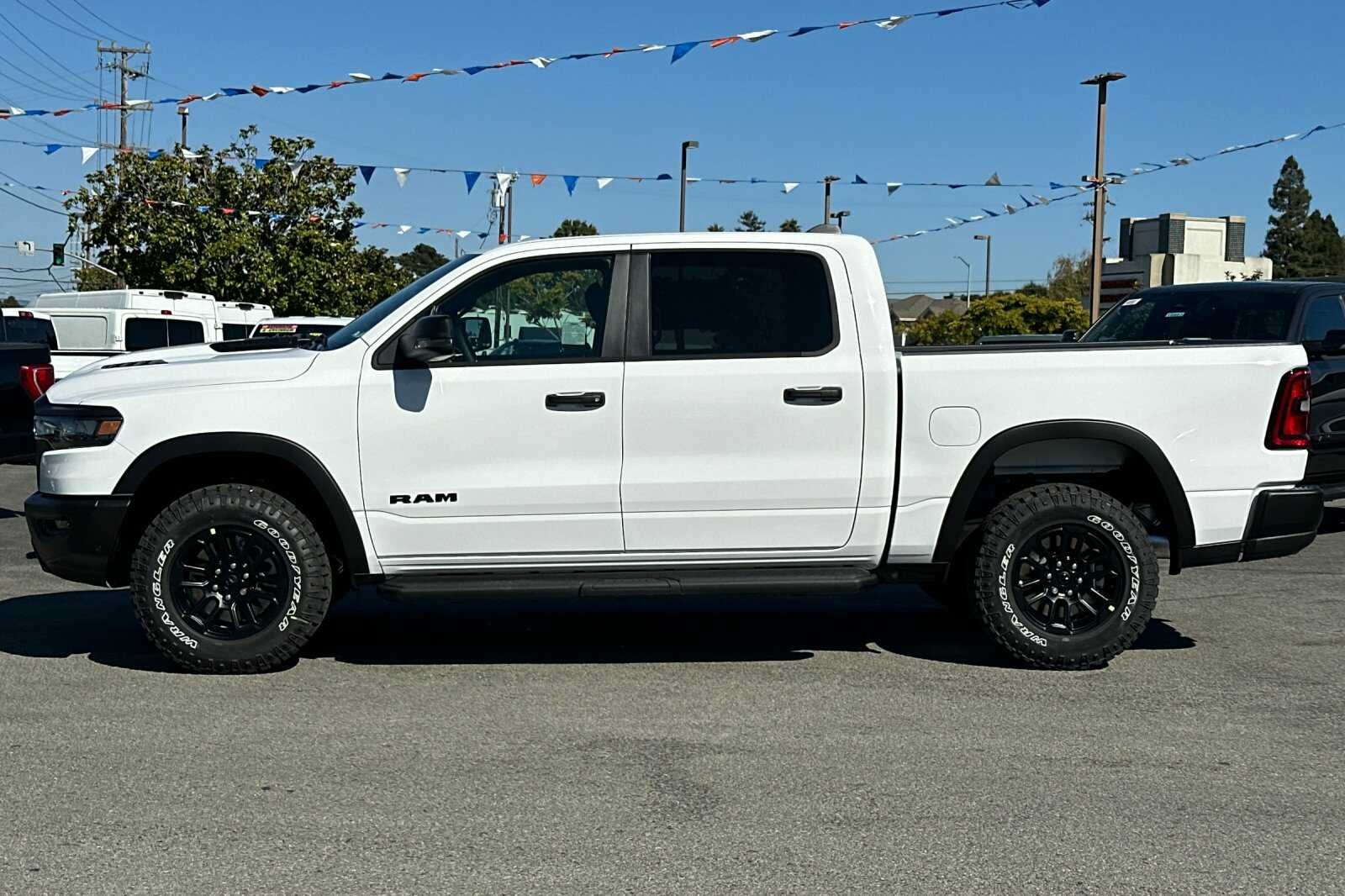 New 2026 Bright White Clear-Coat Exterior Paint RAM REBEL image 7