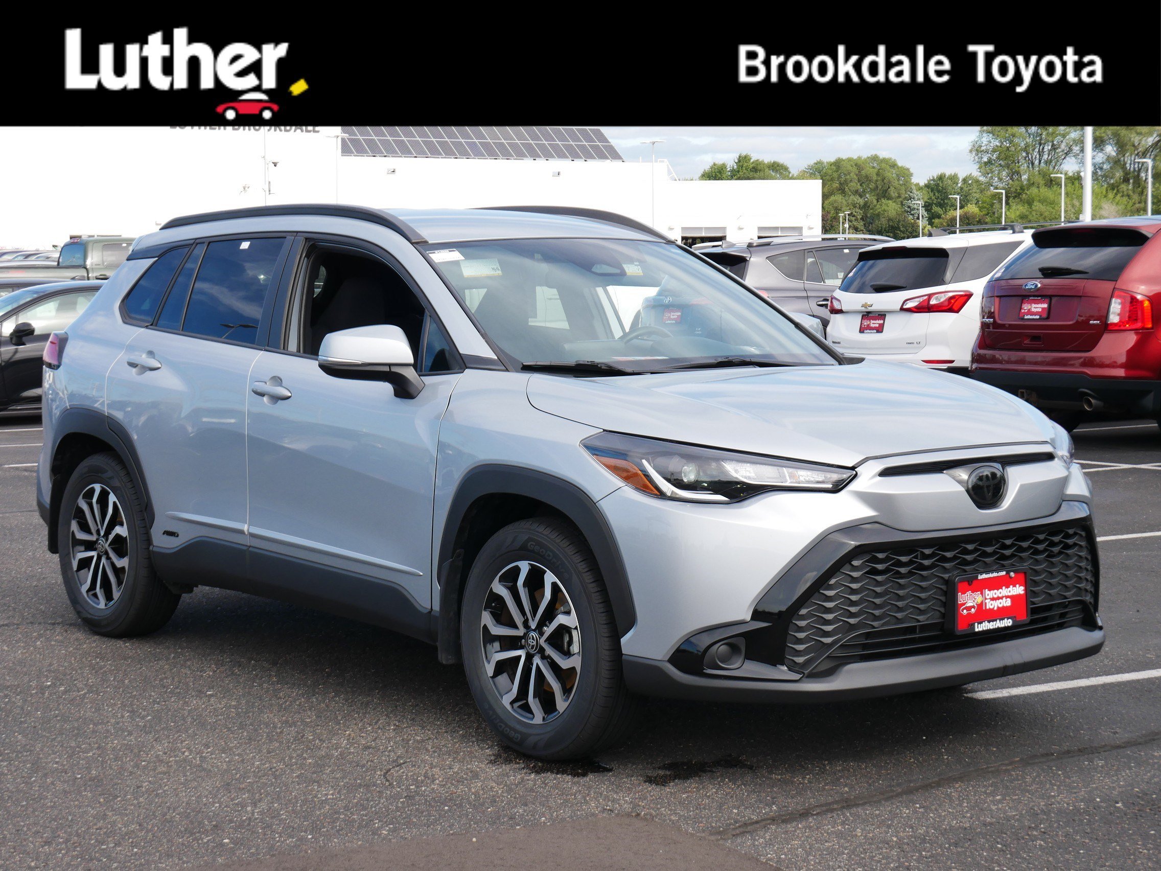 Certified Used 2023 SONIC SILVER Toyota Hybrid SE image 1