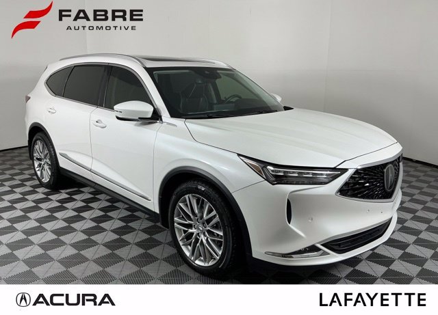 Used 2024 Platinum White Pearl Acura SH-AWD ADVANCE image 1