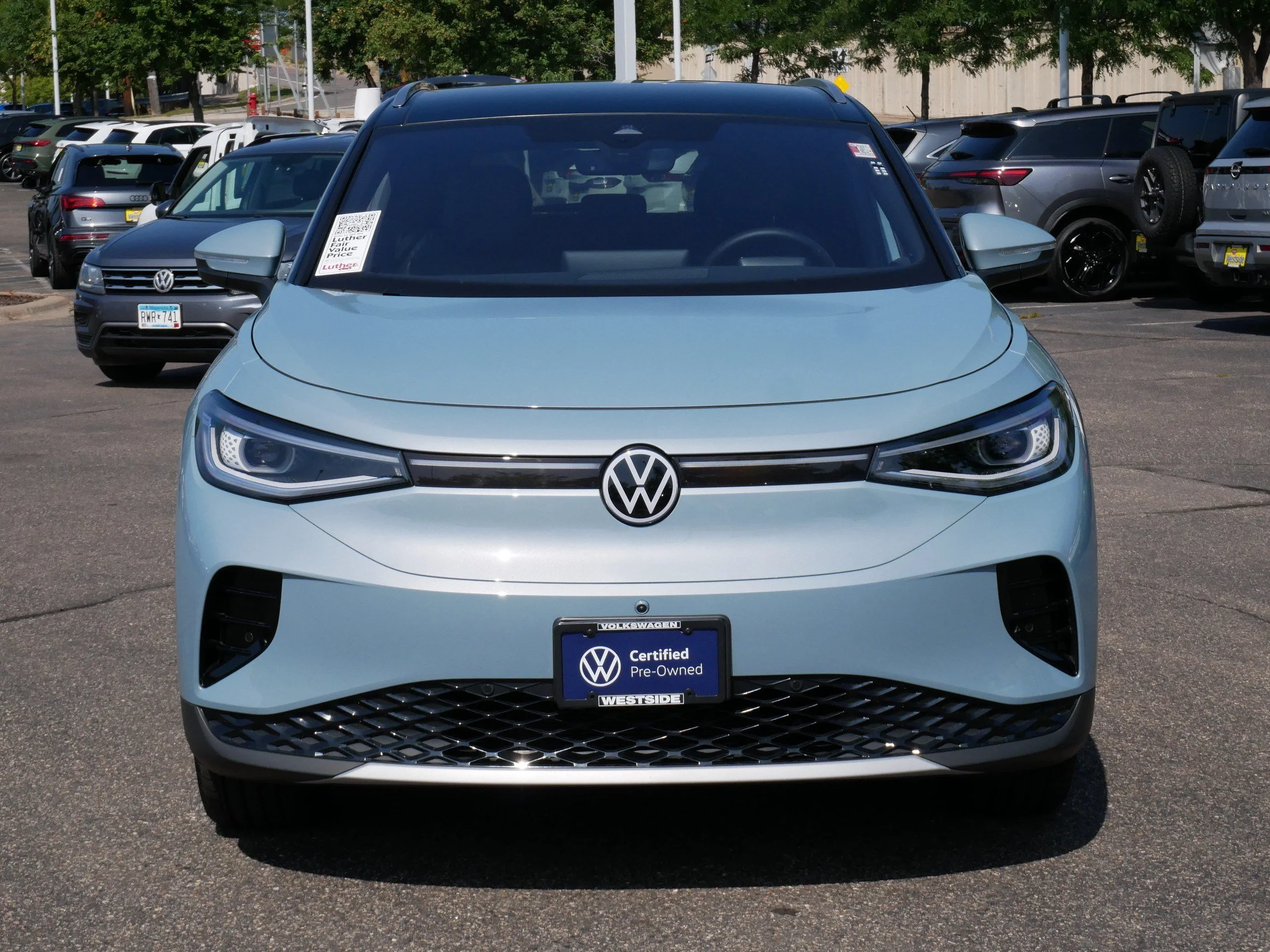 Certified 2025 Volkswagen ID.4 PRO S PLUS with VIN 1V2JSPE87SC018064 for sale in St. Louis Park, MN